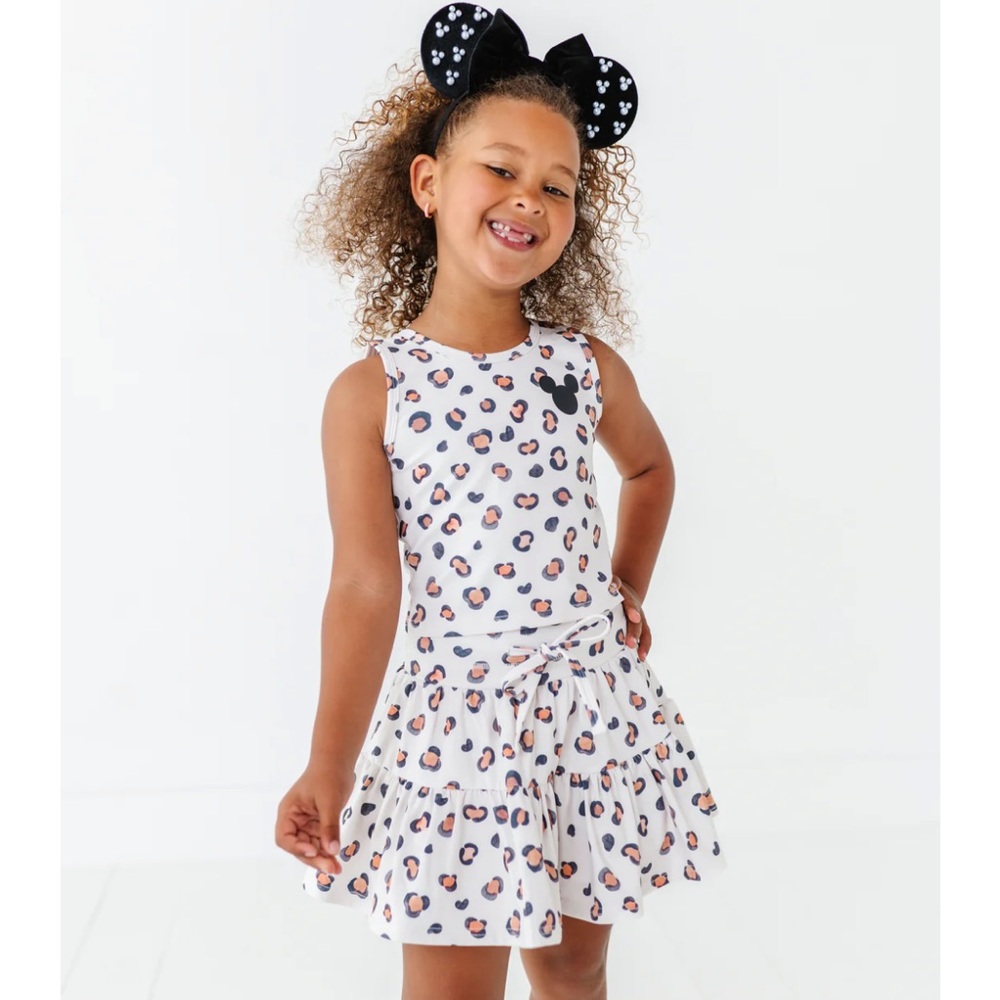 Made by Molly Leopard Print Sleeveless set 5t
